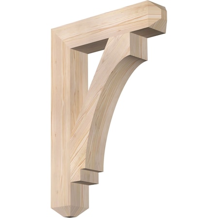 Ekena Millwork Imperial Craftsman Smooth Bracket, Douglas Fir, 5 1/2"W x 28"D x 40"H BKT06X28X40IMP04SDF
